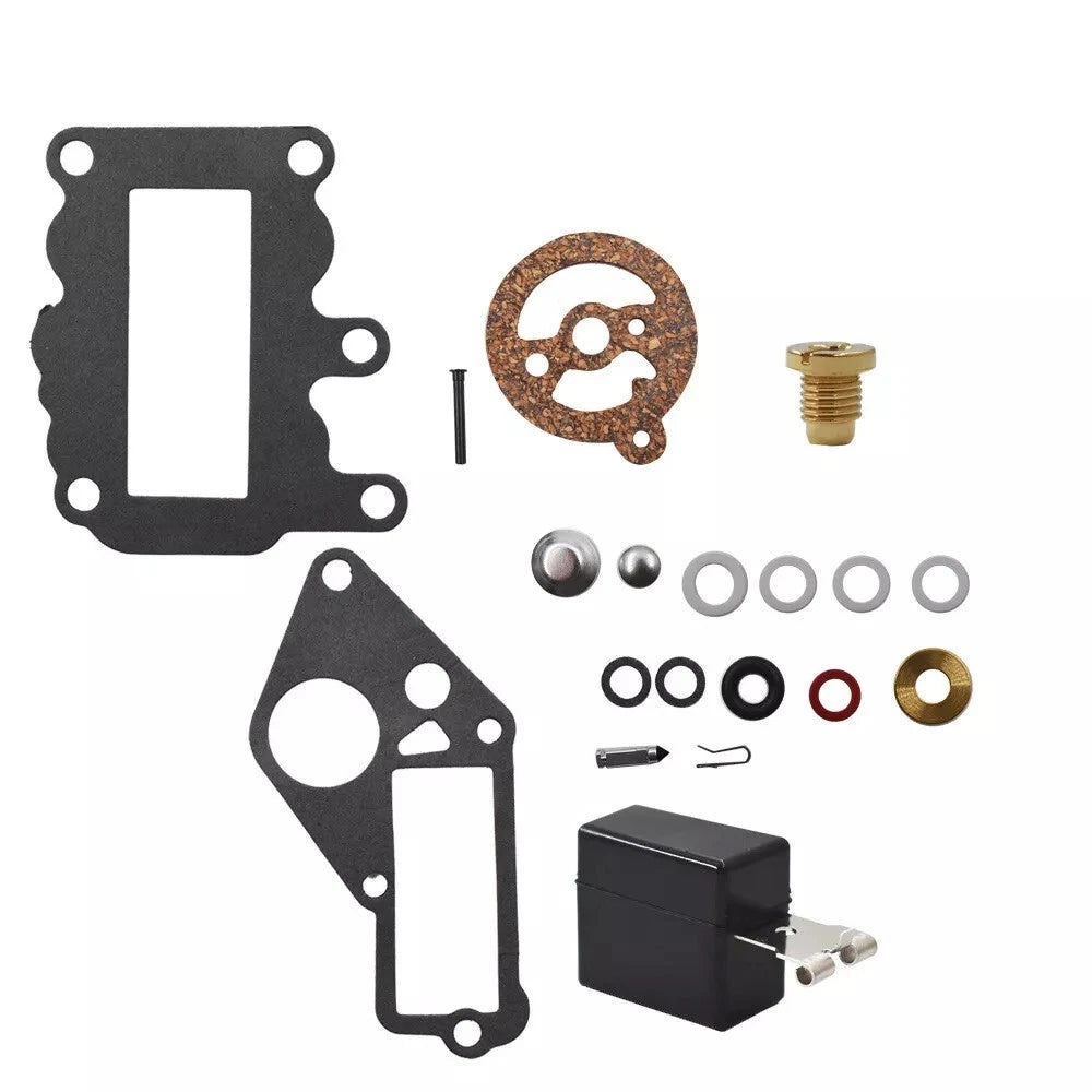 Carburetor Carb Kit for Johnson Evinrude Outboard 9.5 HP (BRP/OMC)