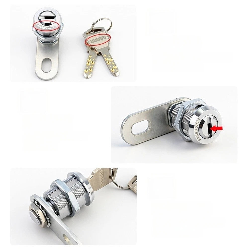 Zinc Alloy Double Sided Ball Lock for Cabinets Tool Boxes (2010–2023)
