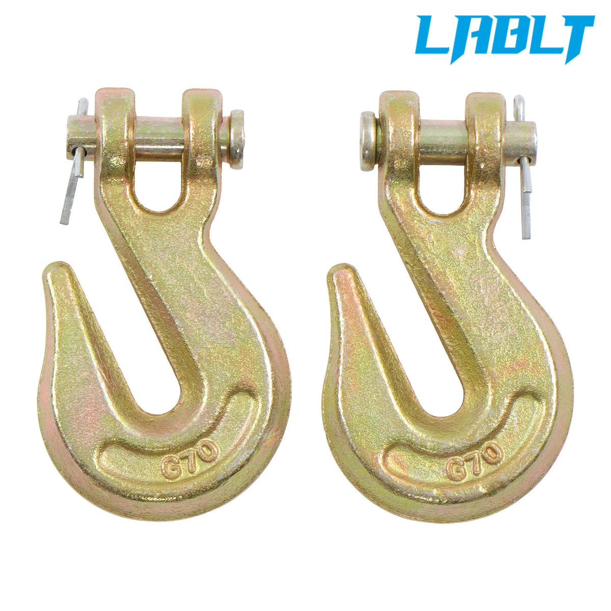 8-Pack Clevis Grab Hooks for Flatbed Truck Trailer Tie Down