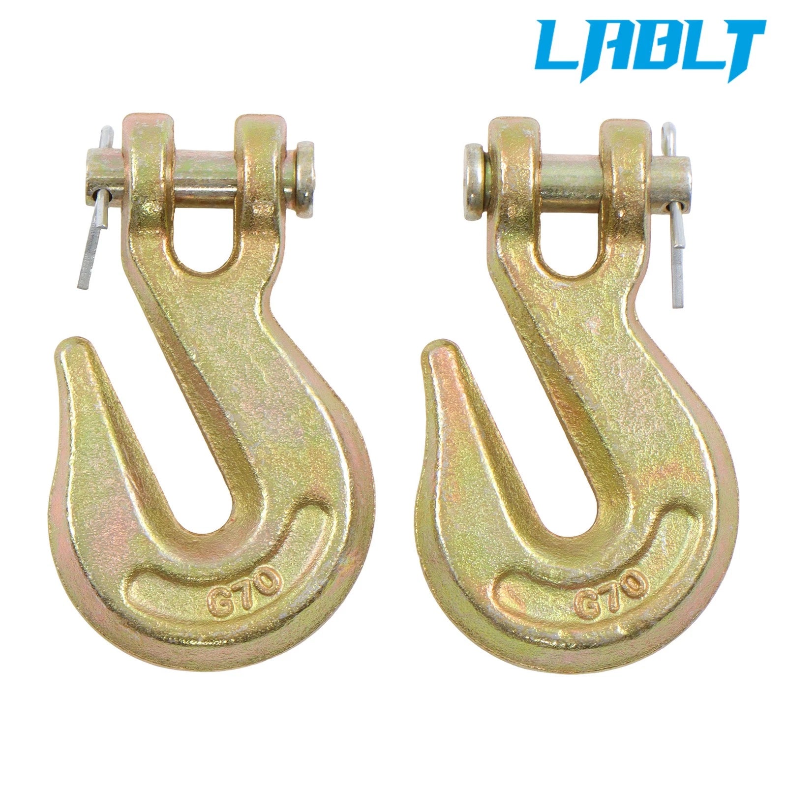 8-Pack Clevis Grab Hooks for Flatbed Truck Trailer Tie Down