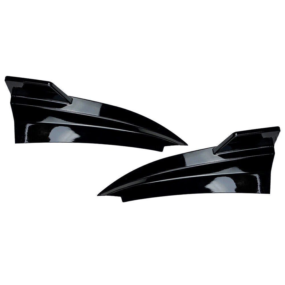 Rear Bumper Canard Splitter Side Vent Kit for Mercedes Benz C-Class W205 (2015–2021)