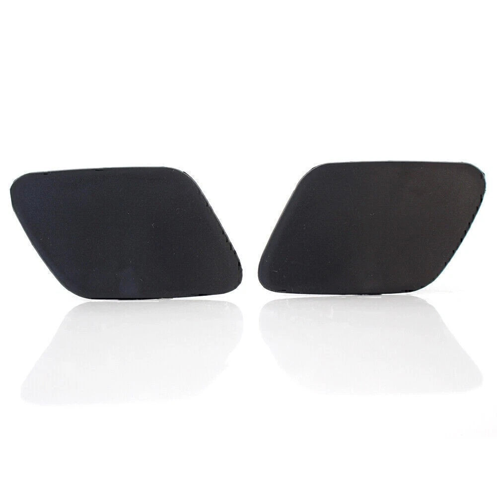 Pair Front Bumper Headlight Washer Nozzle Cover Cap Fit BMW X5 E70 2006-2012 07