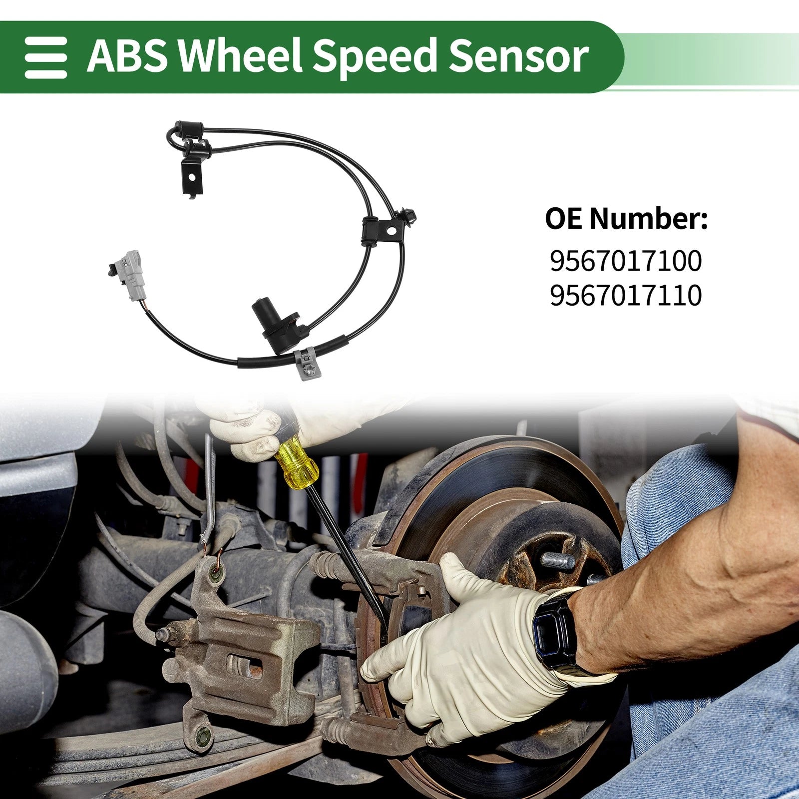 ABS Wheel Speed Sensor Replacement for Hyundai Matrix (2004–2011)