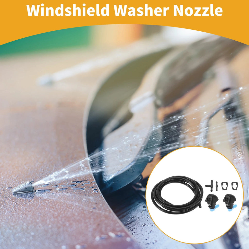 Windshield Washer Nozzle Kit with Gaskets for Honda Pilot 2009–2014