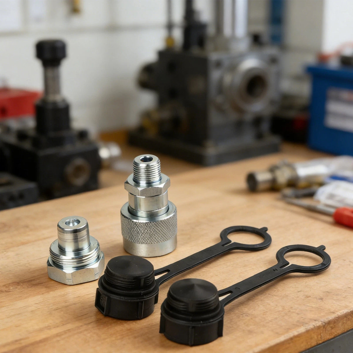 Hydraulic Jack Quick Connector Coupler for Tool-free Installation