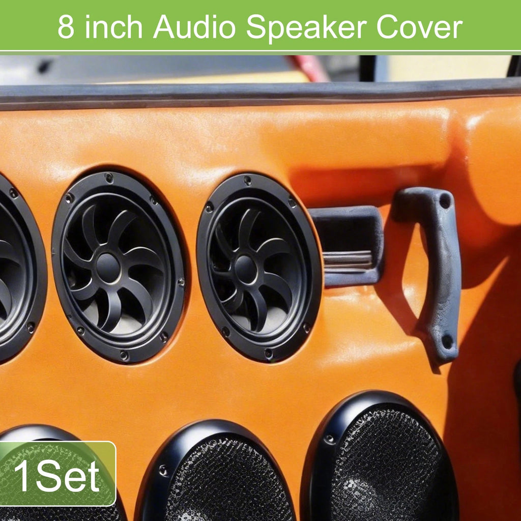 8" Speaker Grill Covers for Audio Speaker Subwoofer (Black)
