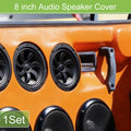 8" Speaker Grill Covers for Audio Speaker Subwoofer (Black)