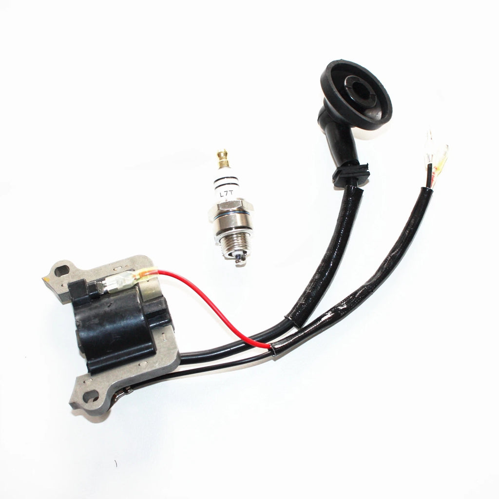 Ignition Coil + L7T Spark Plug for Mini PIT Pocket Quad (43cc 47cc 49cc)