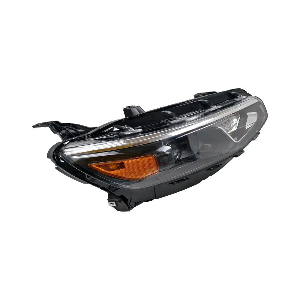 Halogen Headlight Assembly for Chevy Malibu (2016–2018) RH w/Bulbs