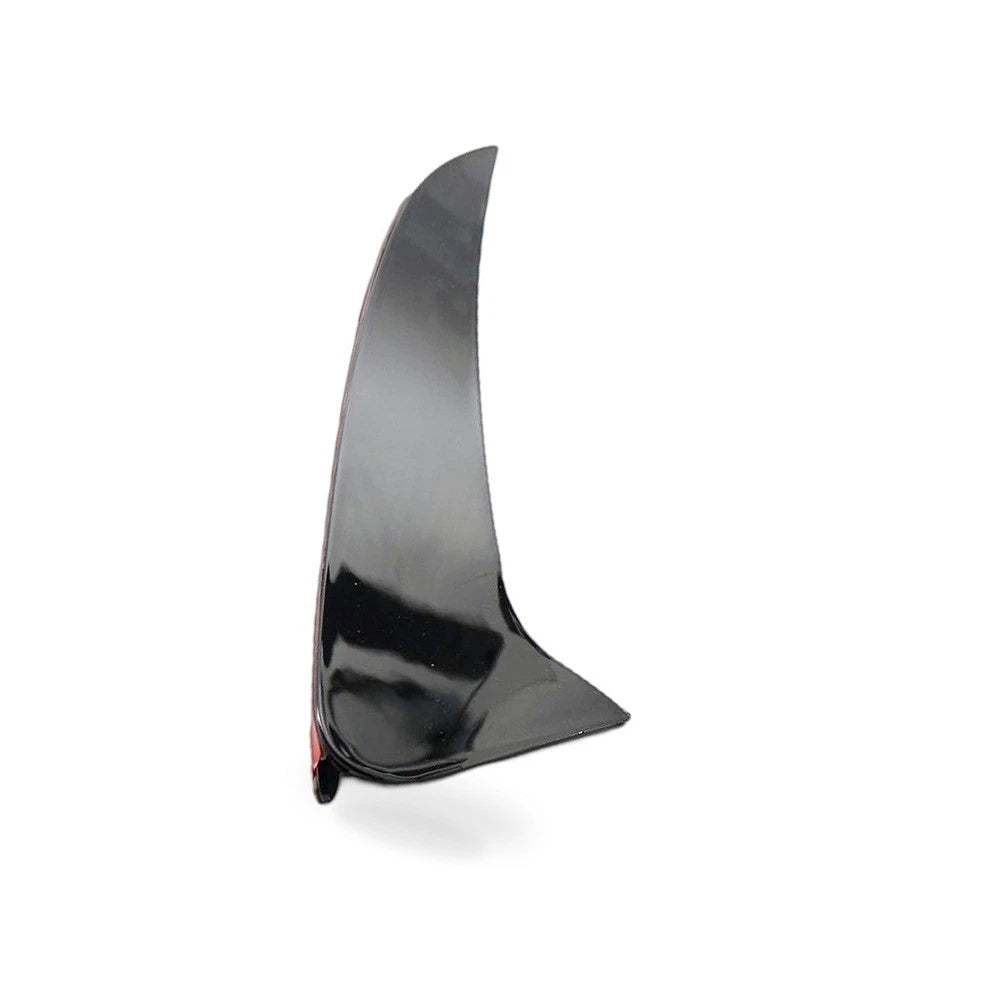Rear Bumper Wolf Tooth Blade Gloss Black for Mercedes C-Class W205 (2015–2018)
