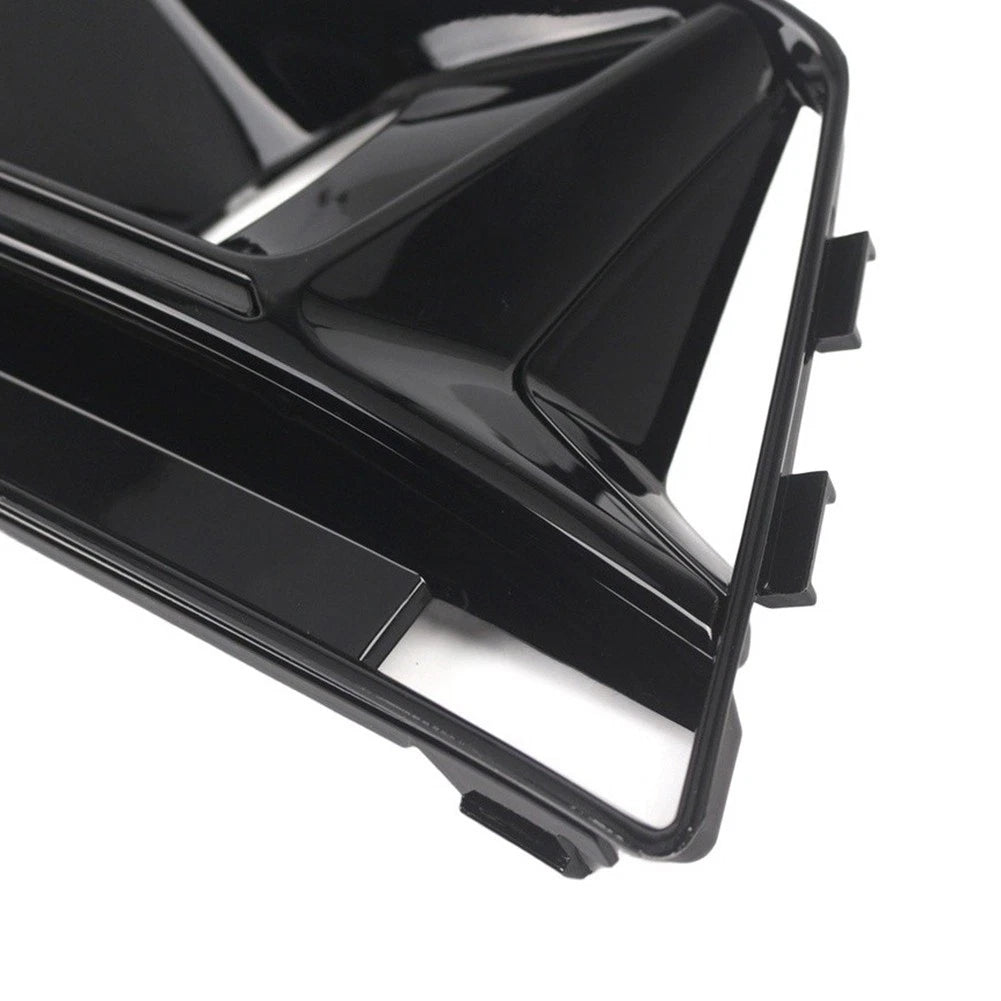 Black Front Bumper Grill for Audi A4 S-Line (2015–2018)