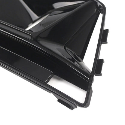 Black Front Bumper Grill for Audi A4 S-Line (2015–2018)