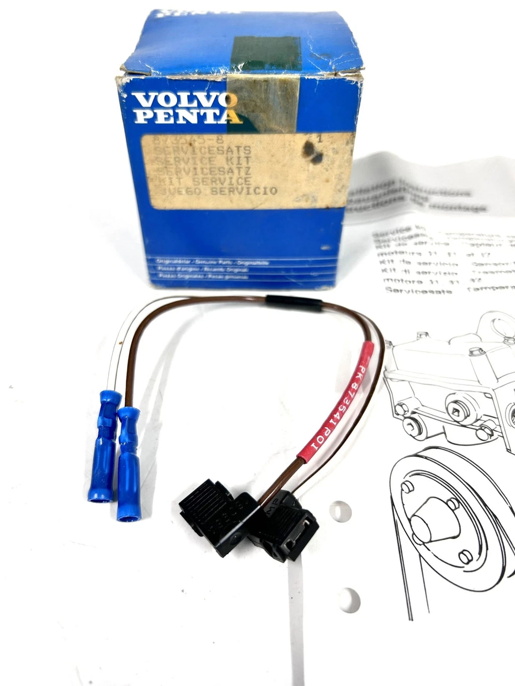Marine Service Kit for Volvo Penta 873545 (OEM)