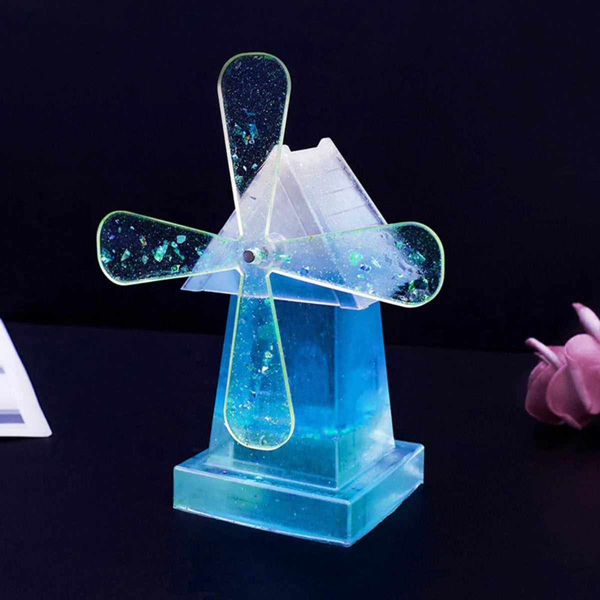 Silicone Mould Resin Rotary Windmill Epoxy Casting Mold