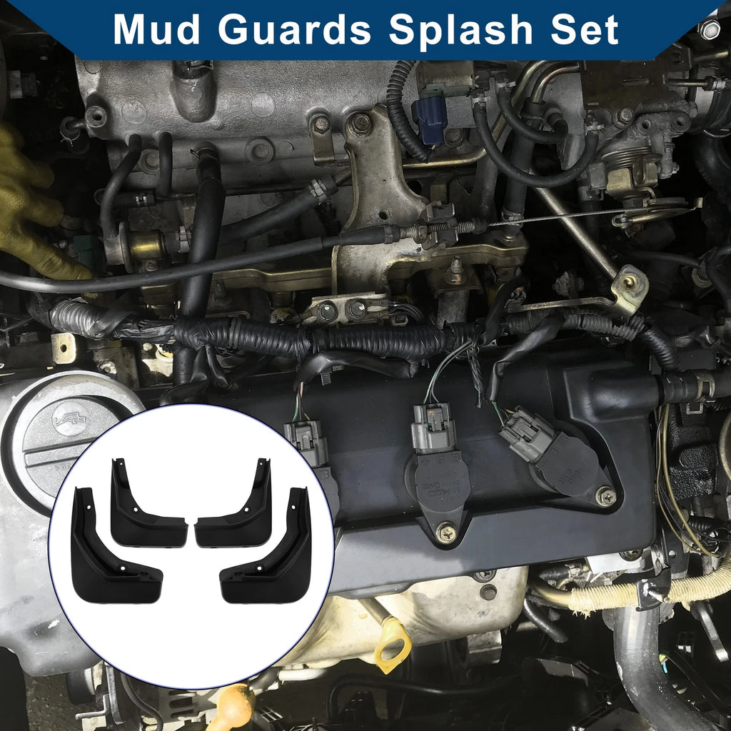 Mud Flaps Splash Guards 1 Set for Mercedes Benz E-Class Sports (2016–2023)