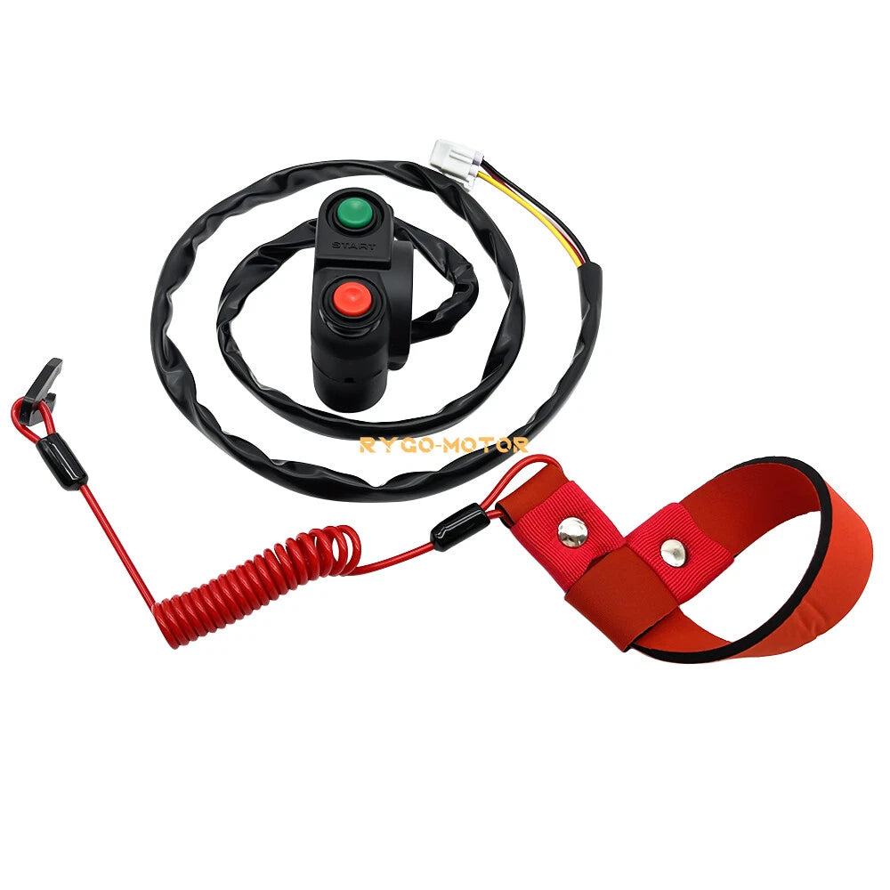 Start Stop Kill Switch for Kawasaki Jet Ski JT900 JT1100 JT1200 JT1500