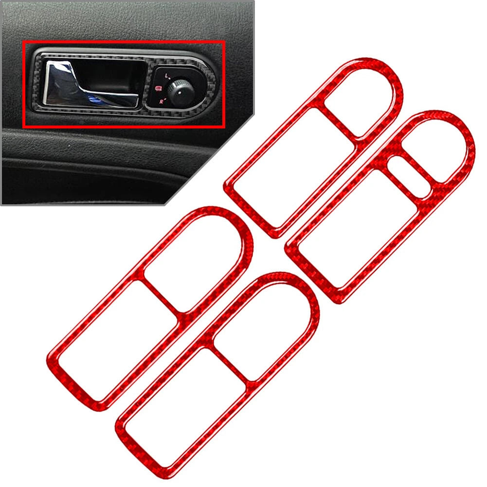 Door Handle Panel Cover Trim for Volkswagen Passat B5 (2001–2005) Red