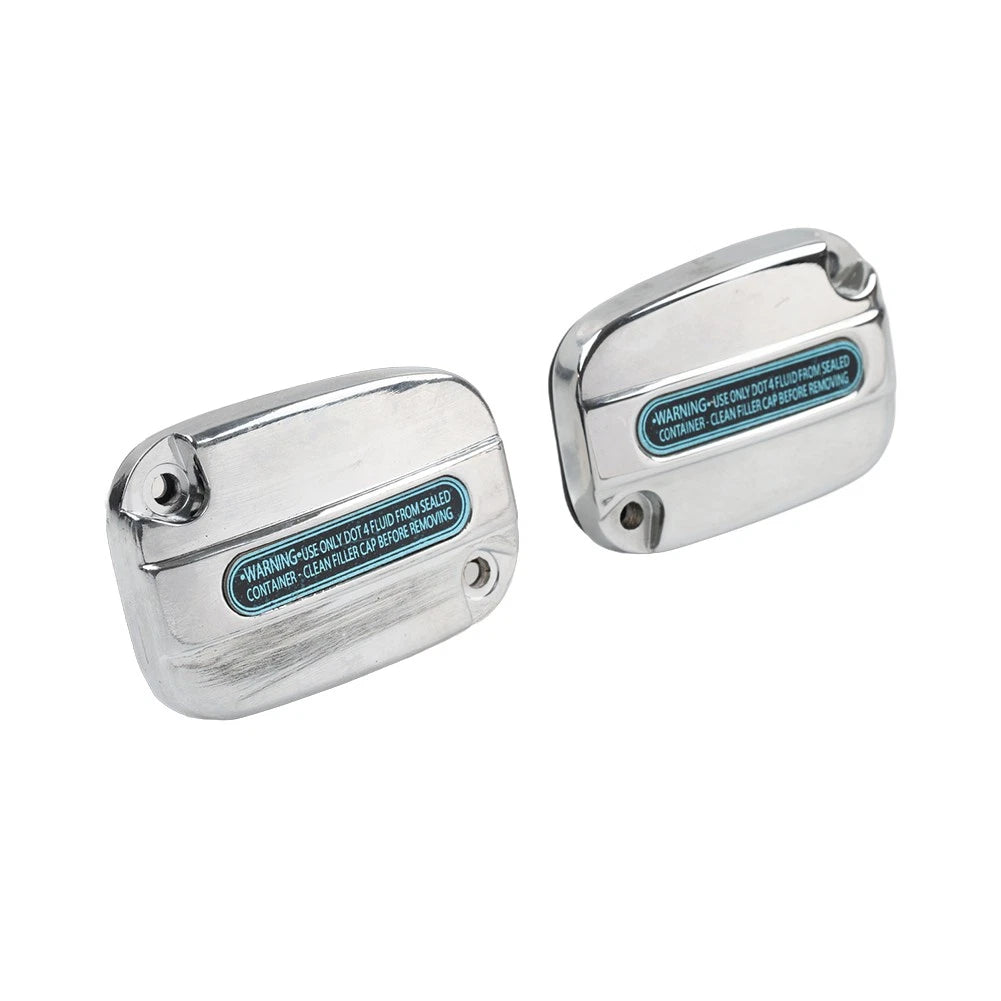 Chrome Front Brake Master Cylinder Cover for Harley Touring Electra Glide (2008–2023)