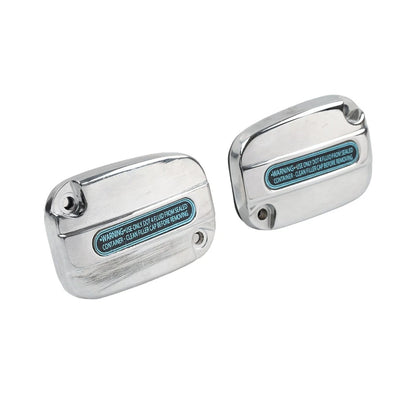 Chrome Front Brake Master Cylinder Cover for Harley Touring Electra Glide (2008–2023)
