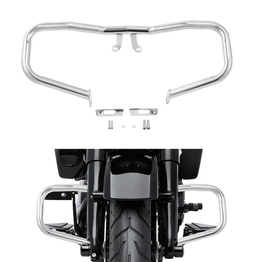 Chopped Engine Guard & Fairing Mount Bracket for Harley Road Glide (2015–2024)
