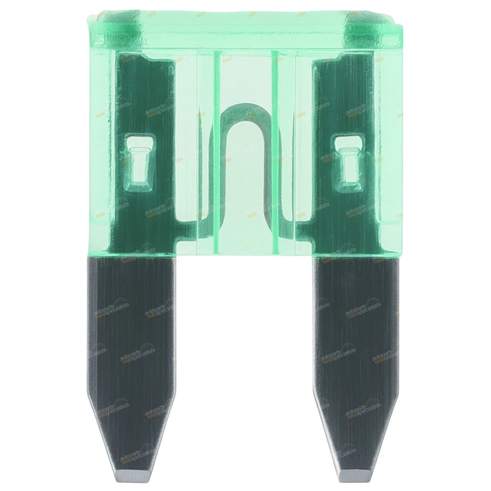 Pack of 100 Mini-Blade Fuses 30Amp for Universal Use