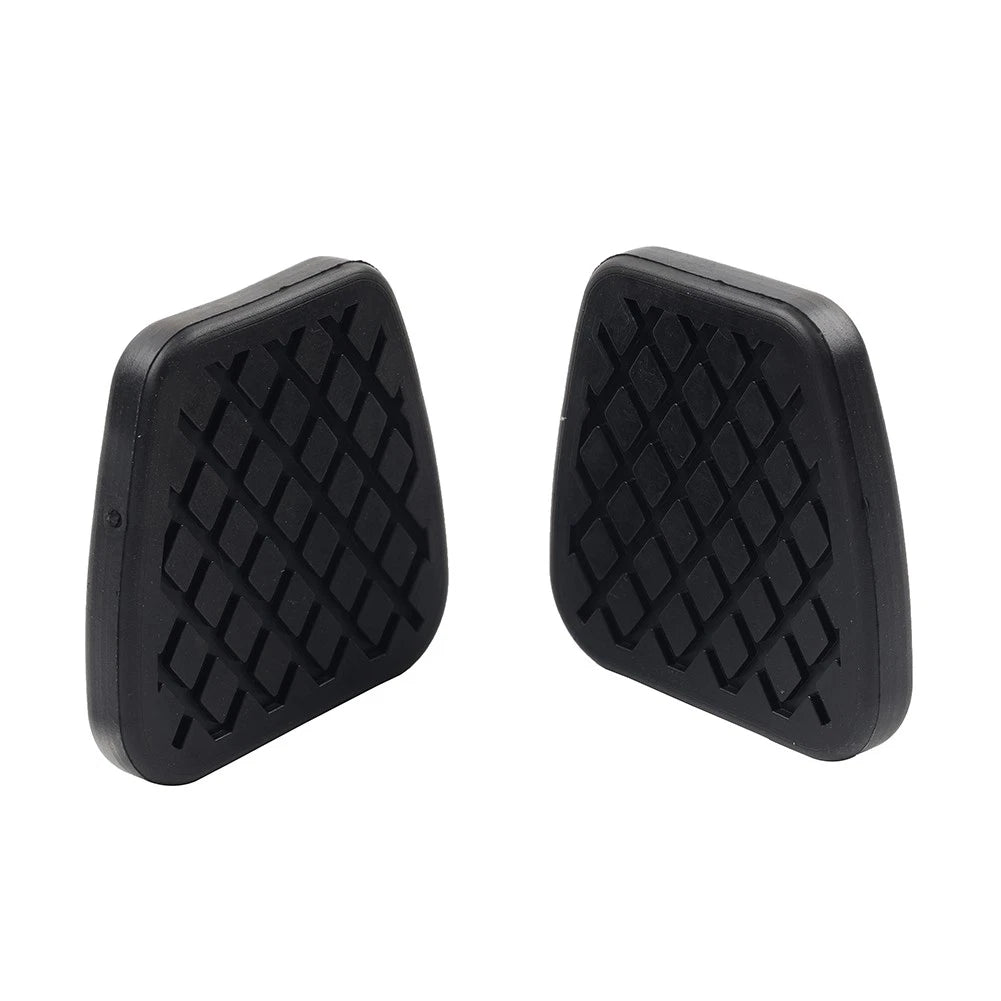 2X Rubber Brake Clutch Pedal Pad Covers for Honda Accord Civic