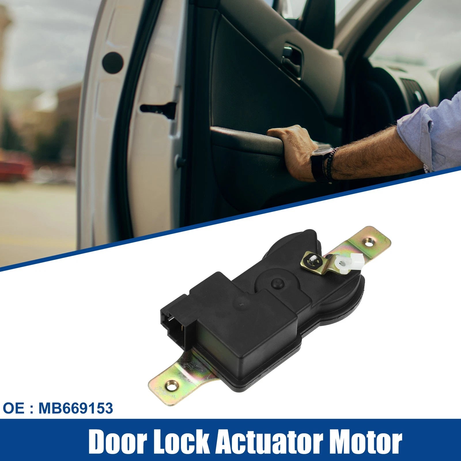 Front Left Side Door Lock Actuator Replacement for Mitsubishi Montero (1991–1999)