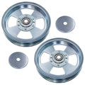 Deck Flat Idler Pulleys Replacement Kit for Ferris IS700Z IS2600Z (2000–2018)