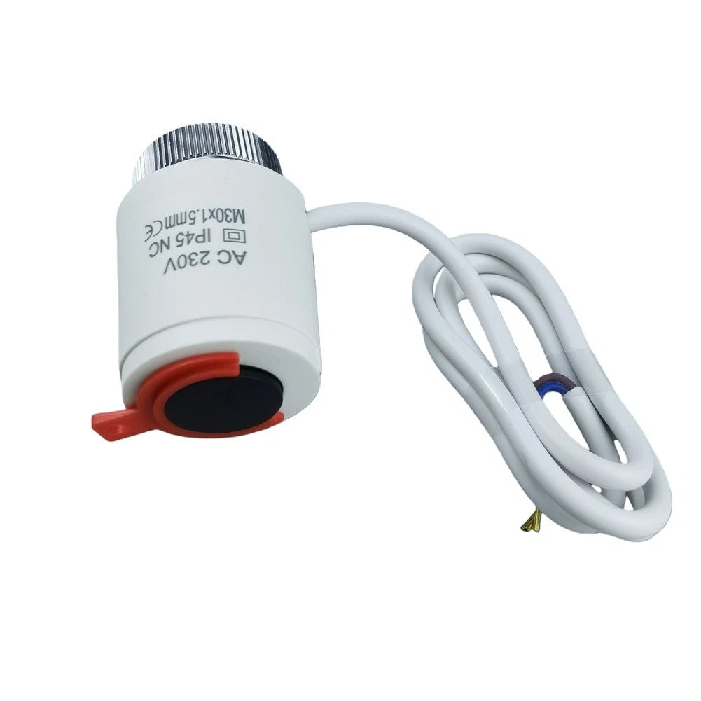 Electric Thermal Actuator Valve Head for Thermostat Manifold Systems