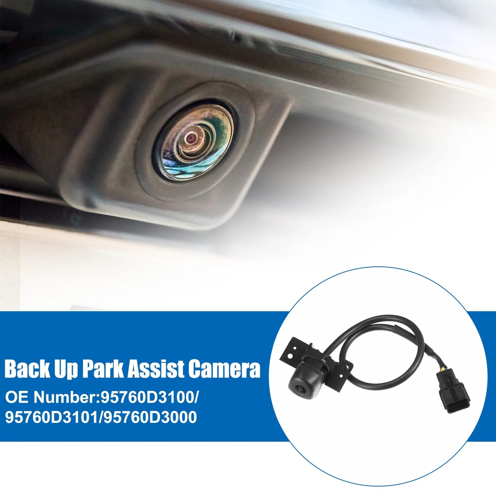 Rear View Backup Reverse Camera for Hyundai Tucson 2016-2017 OEM Replacement
