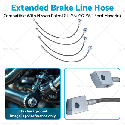 Extended Brake Line Hose for Ford Maverick DA Y60 (1988–1994)