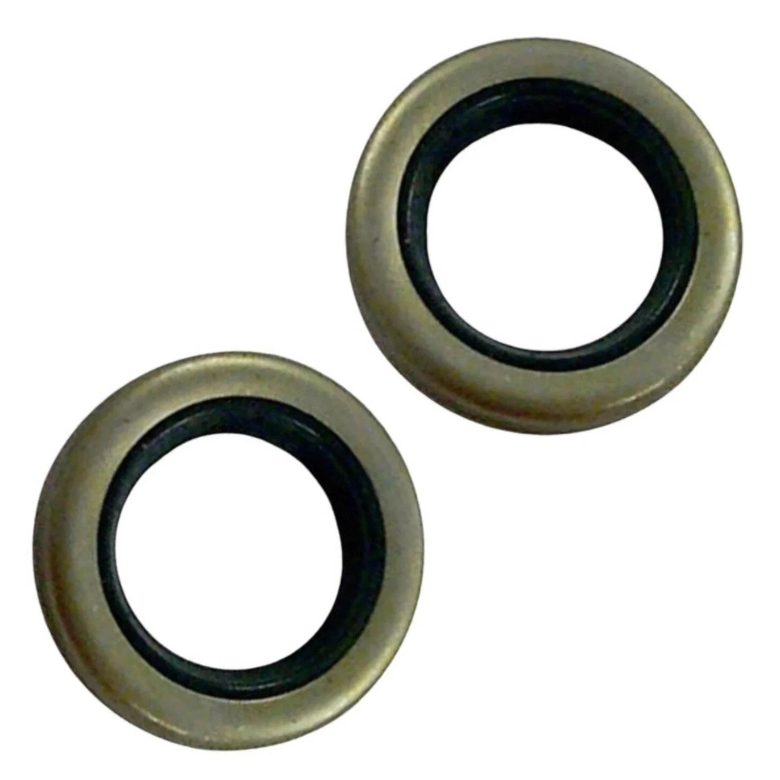 2Pcs Drive Shaft Seal for Evinrude Johnson Outboard (18-2062, GLM 86250)