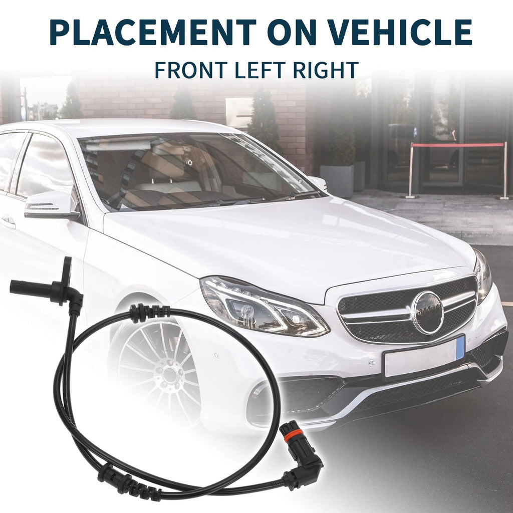 2pcs Front Side ABS Wheel Speed Sensor for Mercedes-Benz CLS550 (2005–2015)