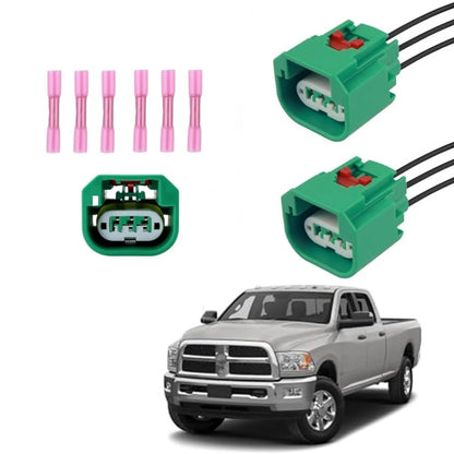 2 Piece Headlight Wiring Harness for Dodge Ram