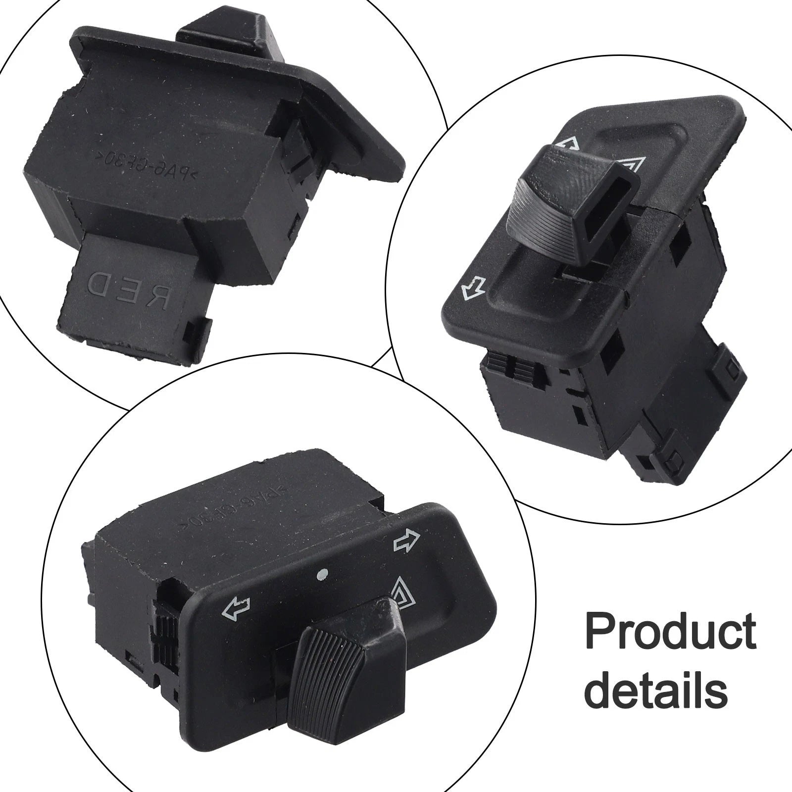 Double Flash Switch for Motorcycle Accessories (5061-B)