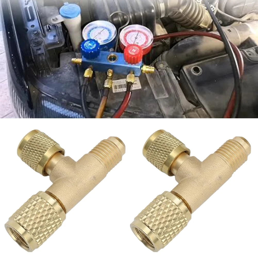 2X Brass Valve Core Quick Couplers for Easy Installation