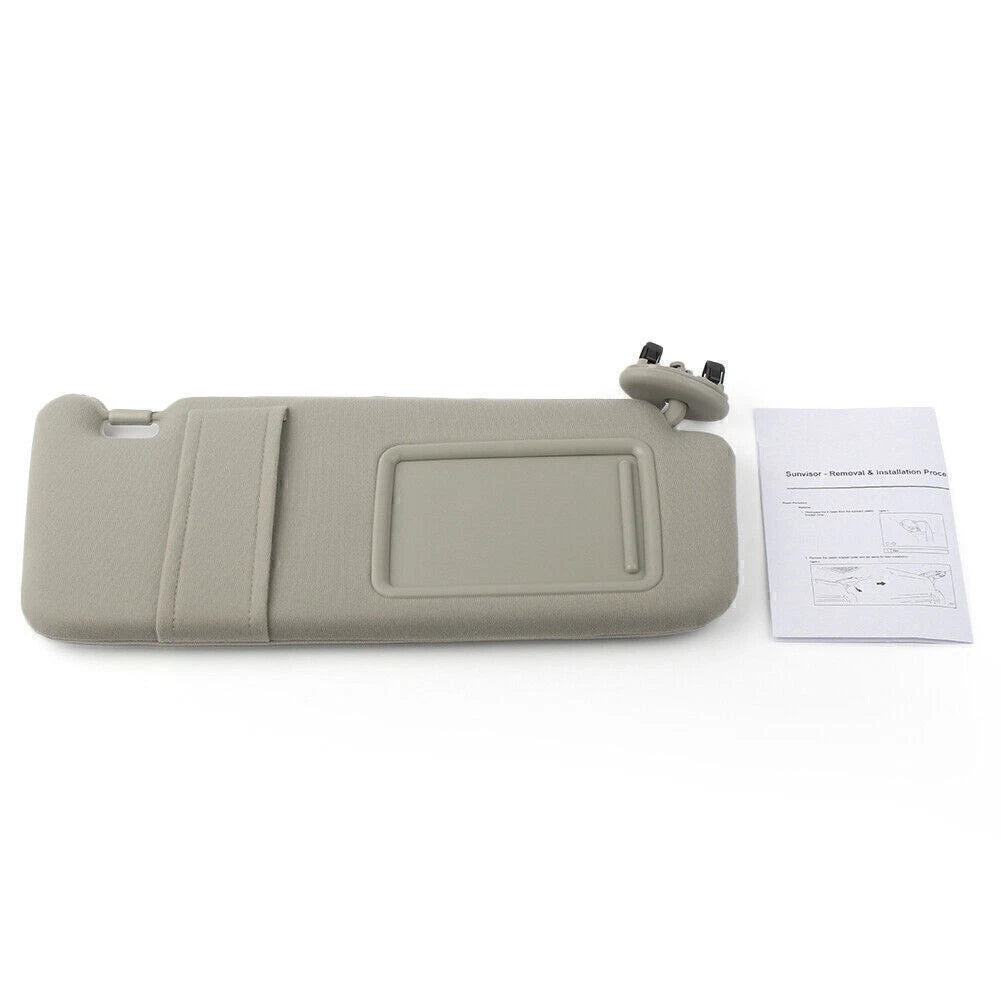 Right Side Beige Sun Visor for Toyota Camry (2007–2011)