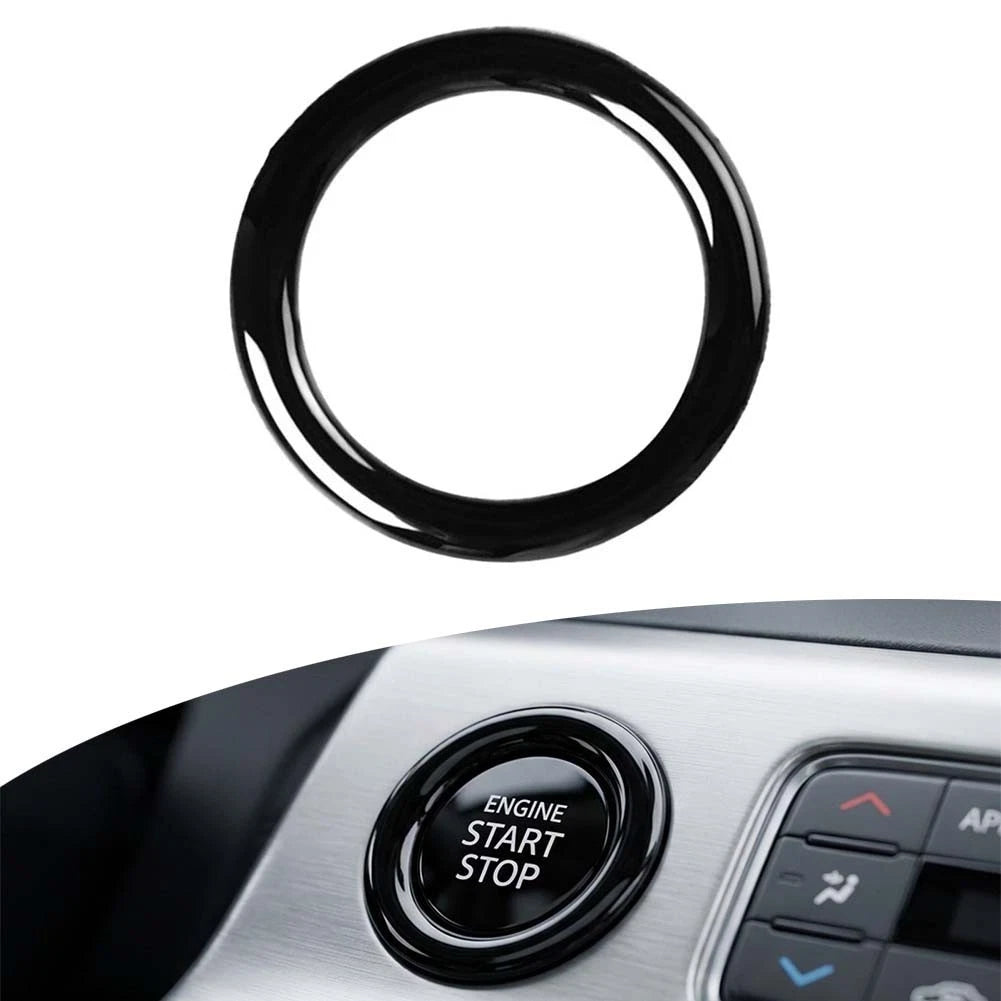 One-button Decorative Circle Interior Door Accessory for