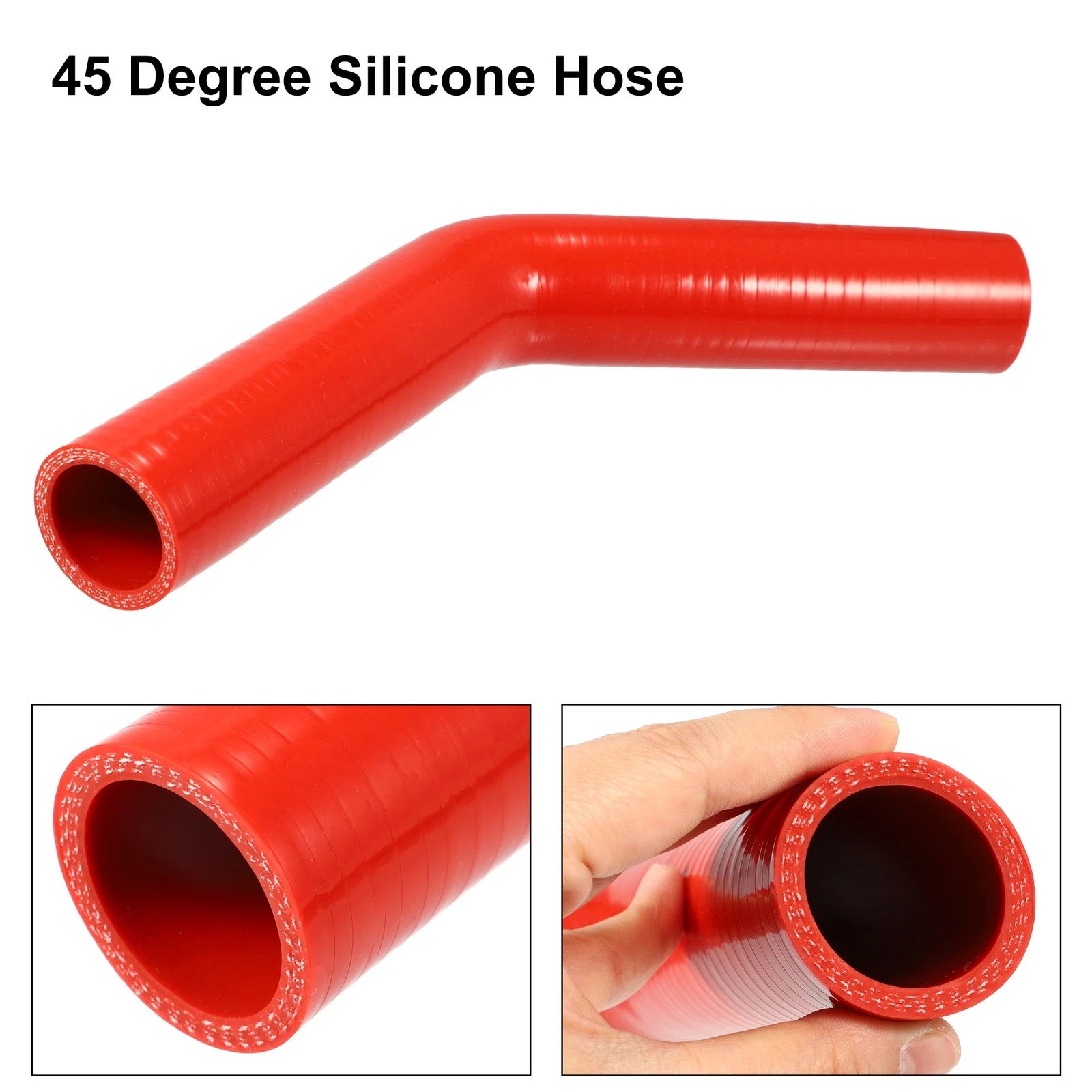 32mm 1.26" 45 Degree Silicone Hose Coupler for Intercooler (Universal)