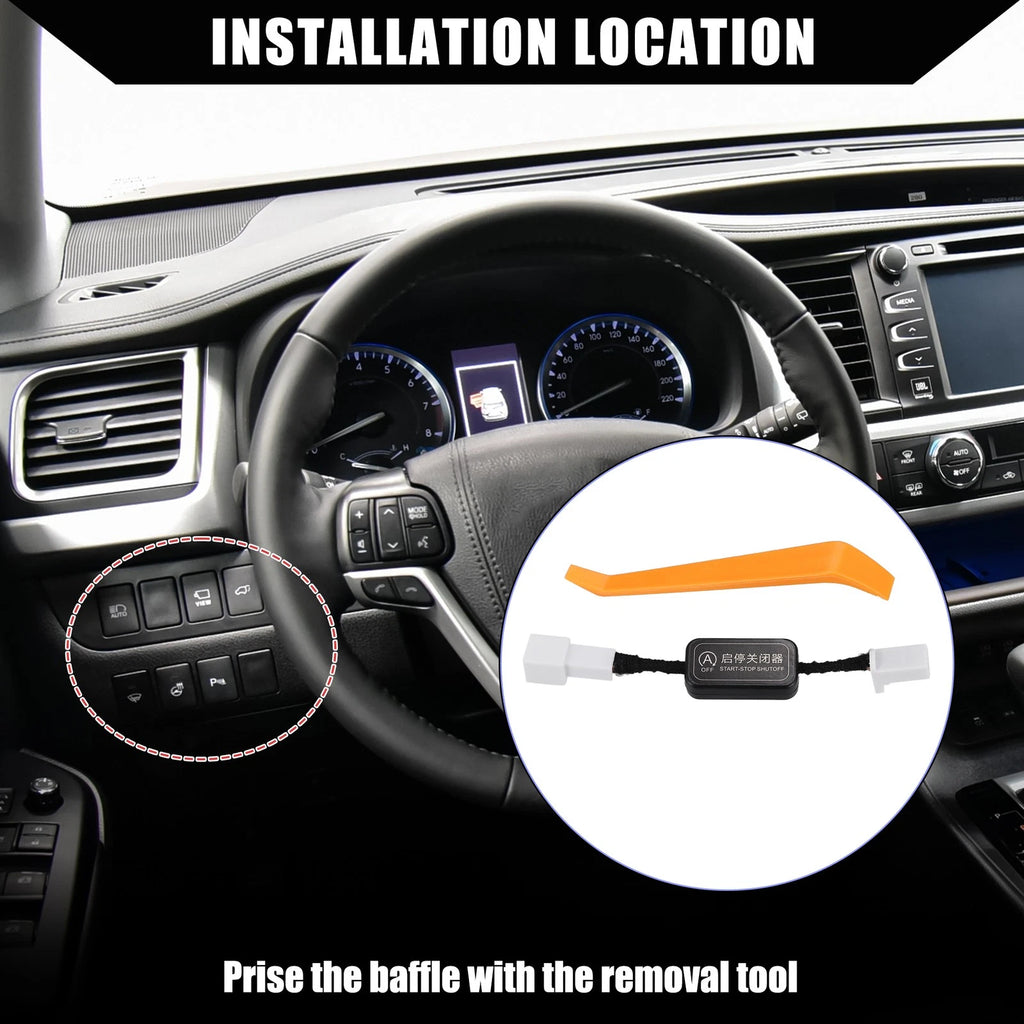 Auto Start Stop A Off Cable Replacement for Toyota Highlander (2015–2021)