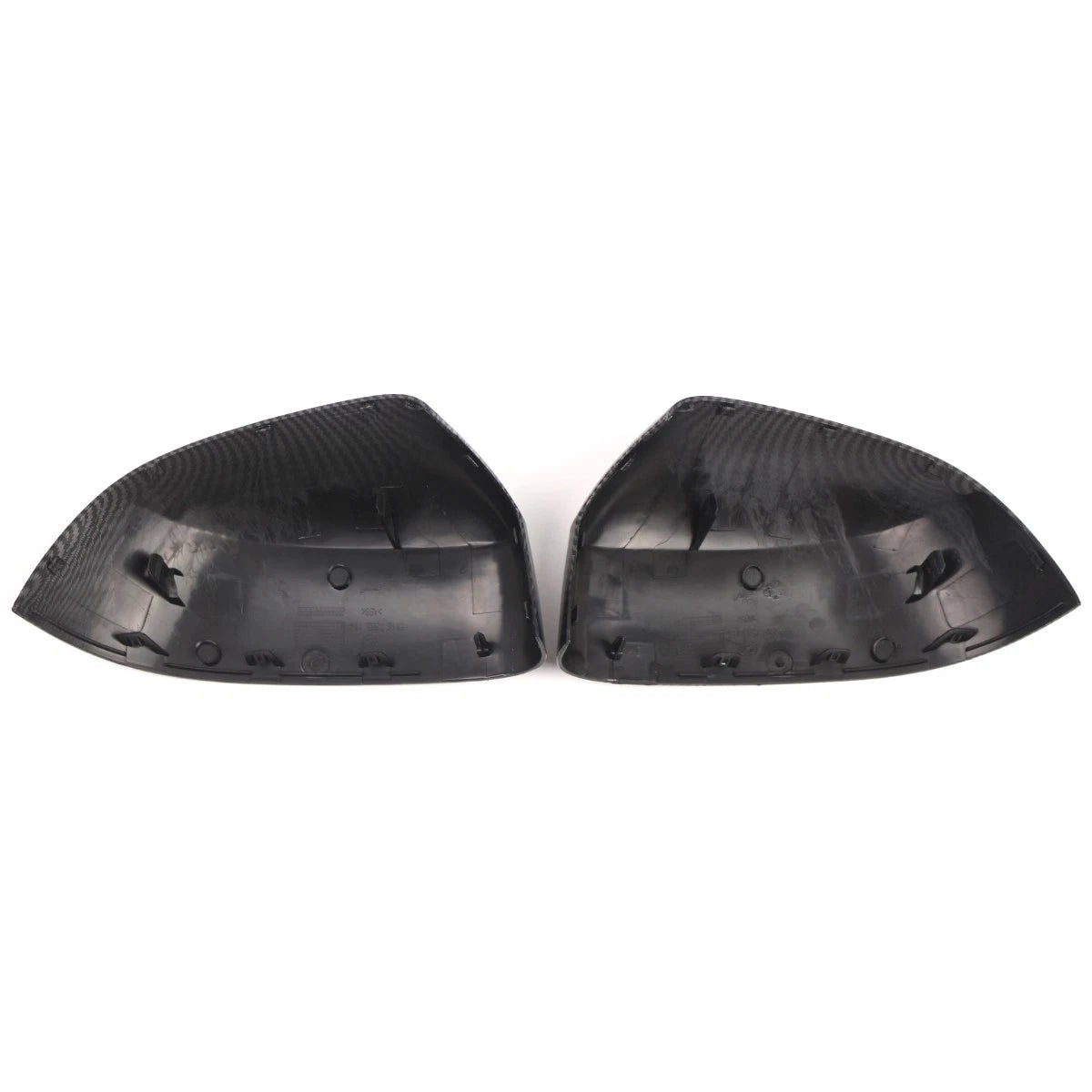 Set of 2 Carbon Fiber Style Side Wing Mirror Caps for BMW F15 X5 F16 X6 X3 X4