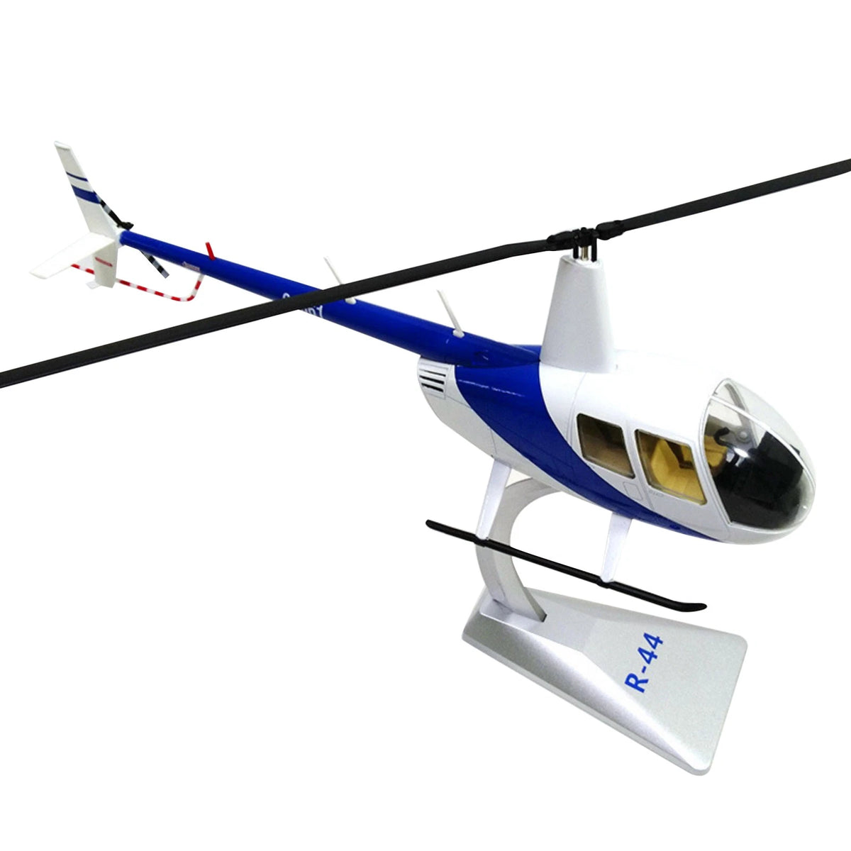 1/32 Scale Diecast Alloy Robinson R44 Raven Helicopter Model