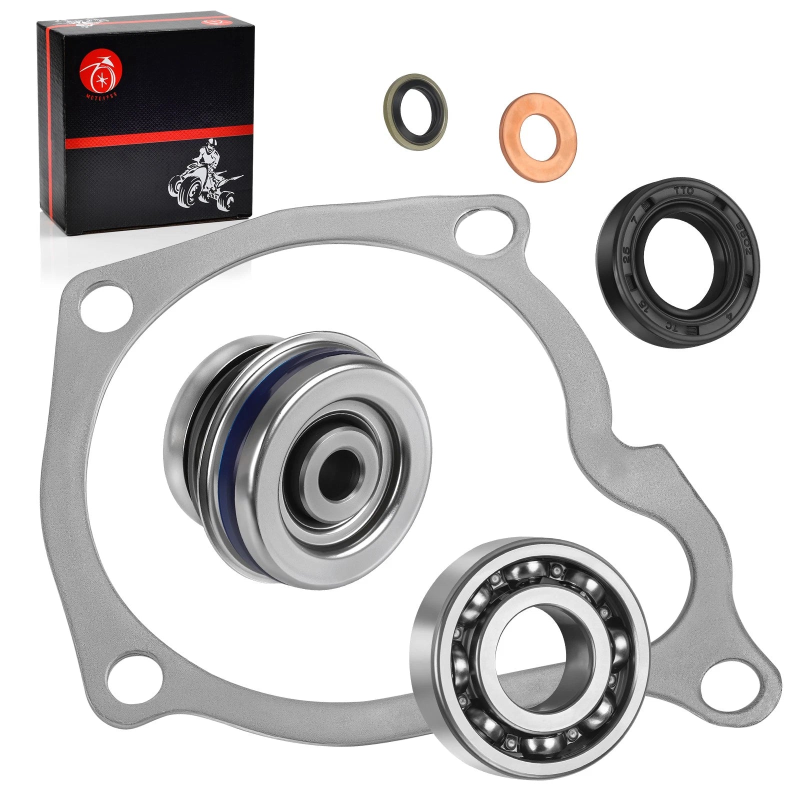 Water Pump Bearing Seal & Gasket Kit for Polaris Scrambler 500 (1997–2012)