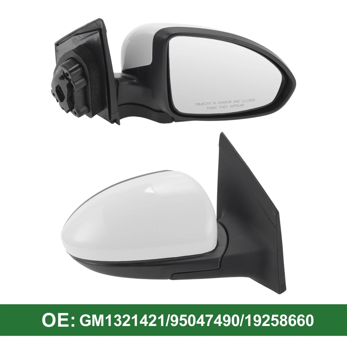 5Pins Right Passenger Side Door Mirror for Chevrolet Cruze (2011–2015)