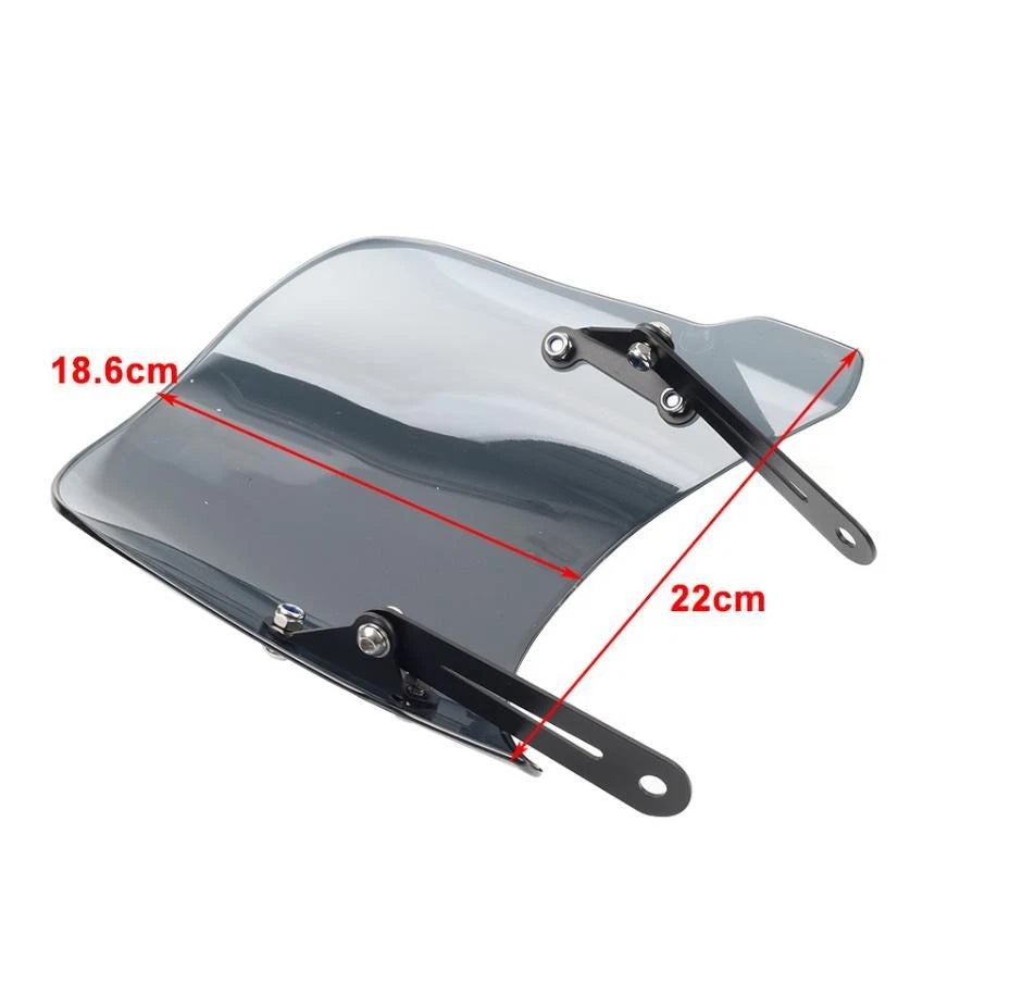 Windshield Wind Screen for Moto Guzzi V7 Classic (2016–2023), V9 Bobber (2018–2023)