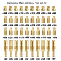 30Pcs Main Jet & 10Pcs Slow Jet Kit for PWK Keihin OKO CVK (All Years)