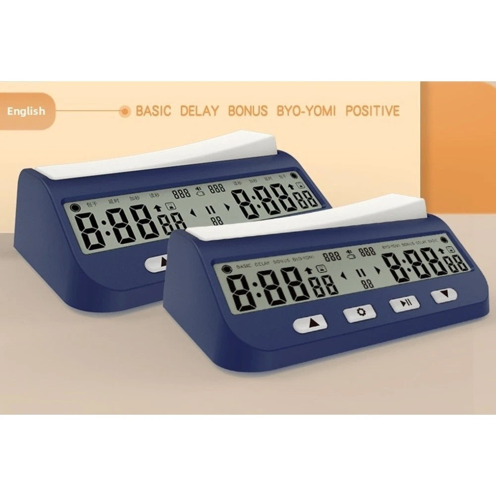 Chess Clock Game Timer with Multiple Timing Modes and Delay Mode