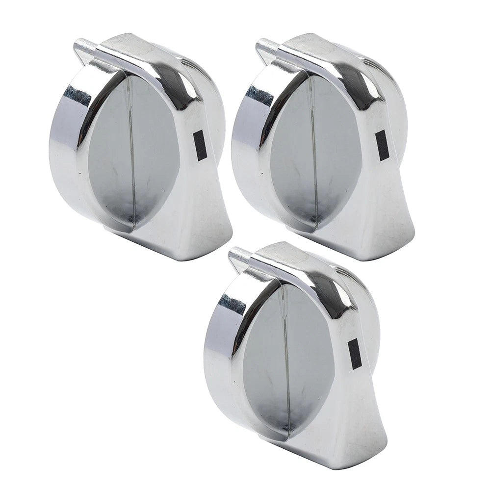 Chrome A/C Heater Control Knob for Peterbilt 330 335 357 367 375 378 379 384 386 (2000–2023)