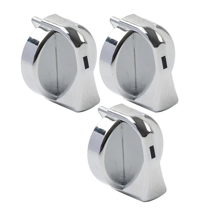 Chrome A/C Heater Control Knob for Peterbilt 330 335 357 367 375 378 379 384 386 (2000–2023)
