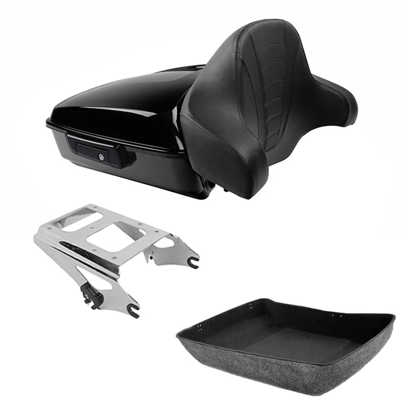 Chopped Trunk Backrest Mount for Harley Touring Street Glide (2009–2013)